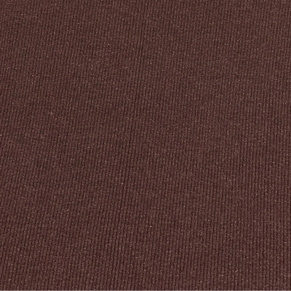 Basic Editions VINTAGE size small brown long sleeve shirt, velvet collar & bow - Picture 4 of 8